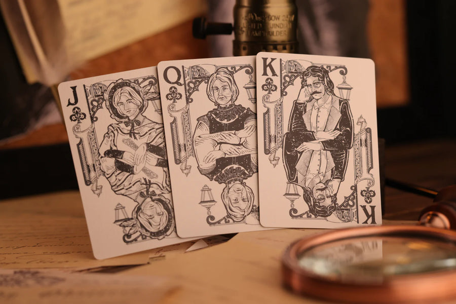 Jack the Ripper & Sherlock Holmes - Skewer Edition Playing Cards