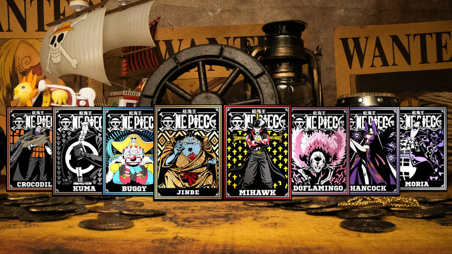 One Piece Shichibukai Playing Cards