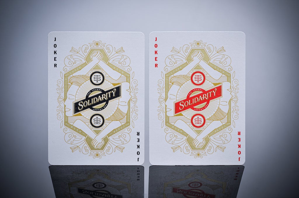Solidarity Playing Cards Playing Cards by Riffle Shuffle Playing Card Company