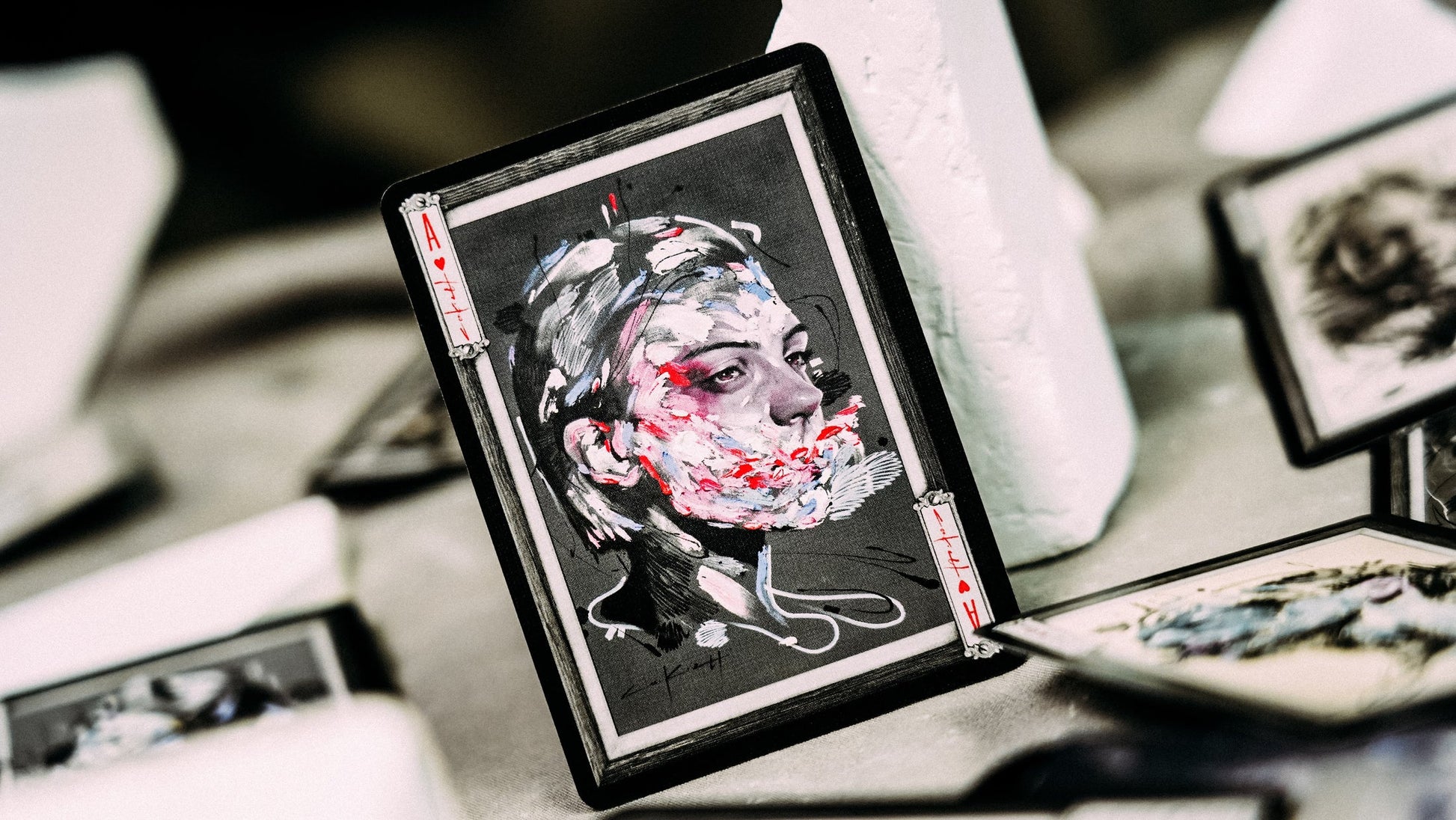 Mirage Grating Collectors Box Set Silent Playing Cards Playing Cards by Alpha Playing Cards