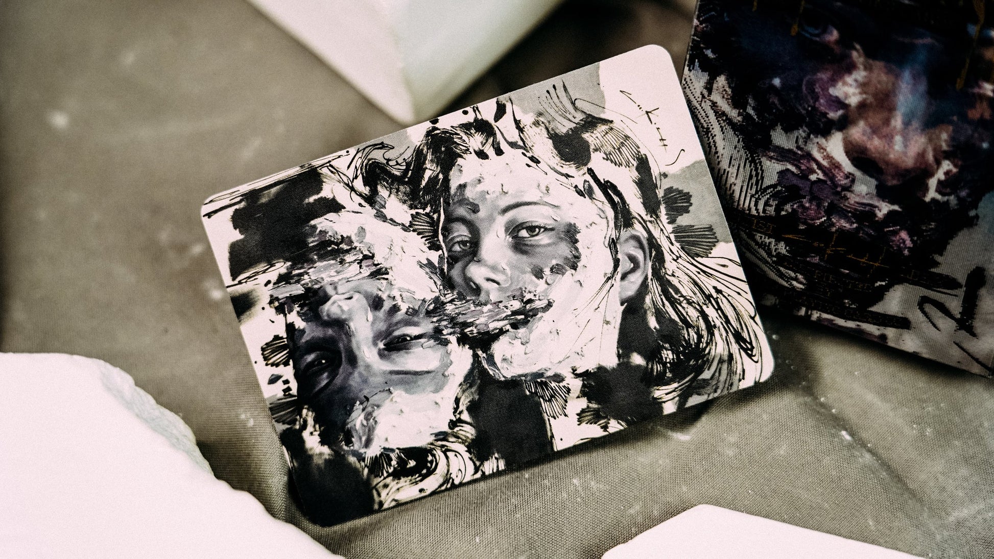 Mirage Grating Collectors Box Set Silent Playing Cards Playing Cards by Alpha Playing Cards