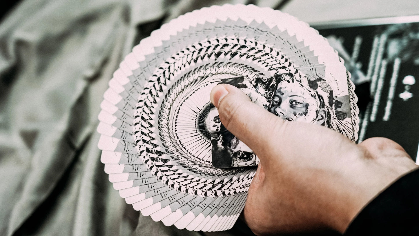 Mirage Grating Collectors Box Set Silent Playing Cards Playing Cards by Alpha Playing Cards