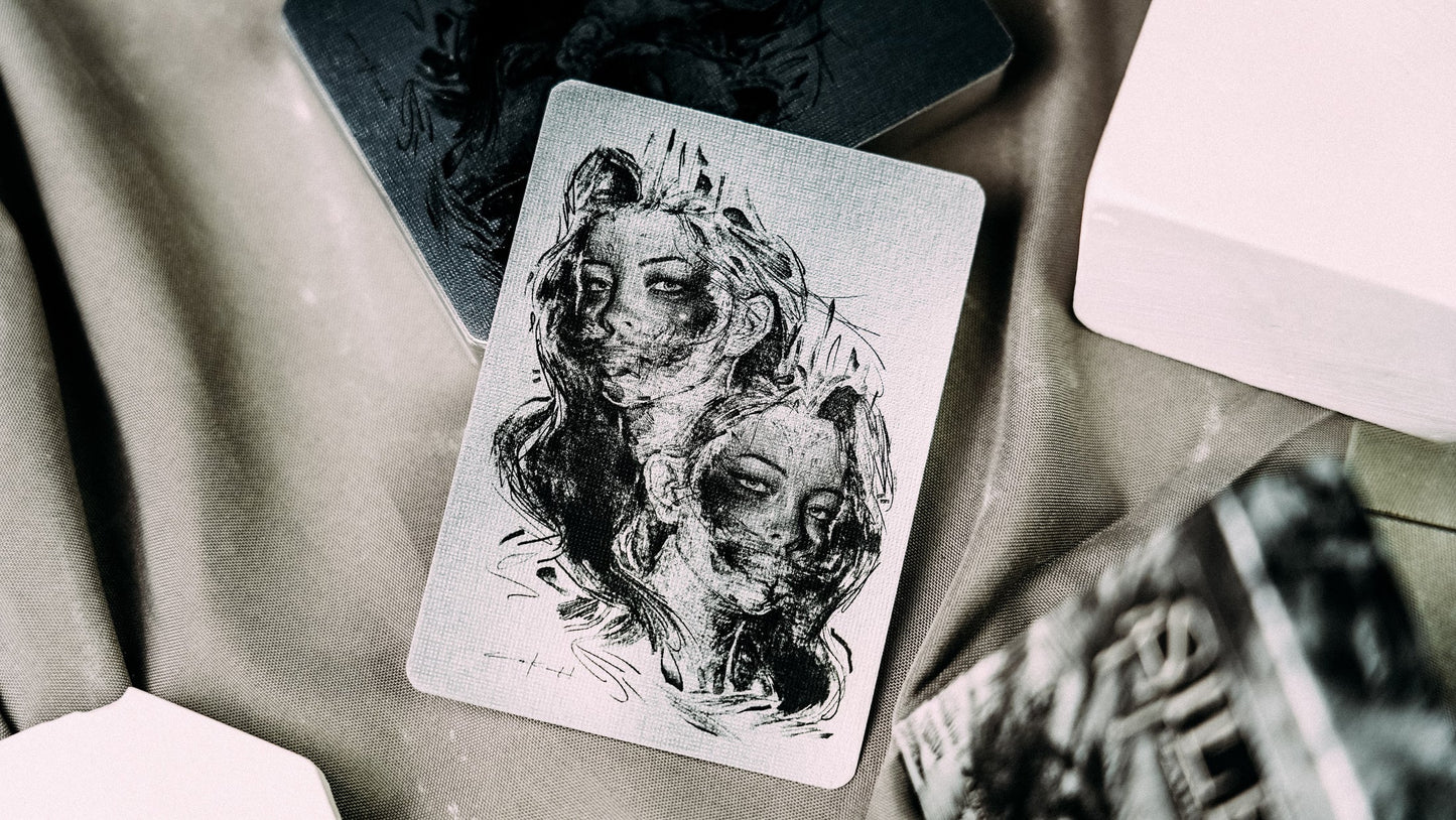 Silent Playing Cards - Deluxe Lacquer Collector's Box Set Playing Cards by Alpha Playing Cards