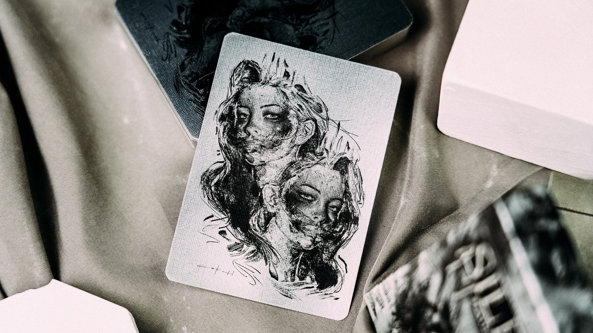 Silent Playing Cards - Deluxe Lacquer Collector's Box Set Playing Cards by Alpha Playing Cards