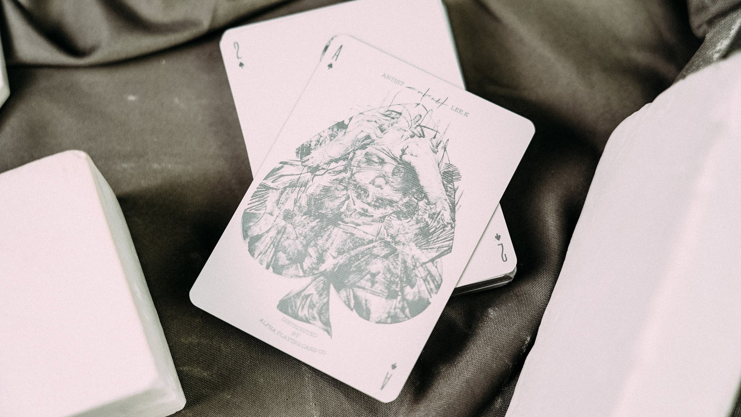 Silent Playing Cards - Deluxe Lacquer Collector's Box Set Playing Cards by Alpha Playing Cards