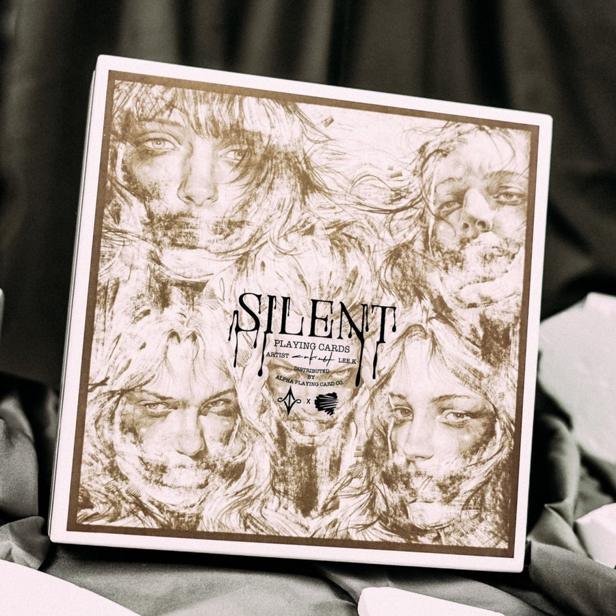 Silent Playing Cards - Deluxe Lacquer Collector's Box Set Playing Cards by Alpha Playing Cards