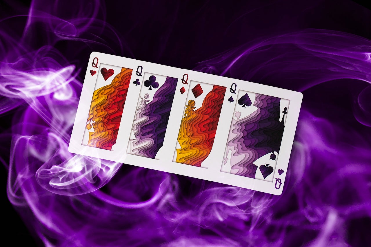Sirius B V5 Playing Cards Playing Cards by Riffle Shuffle Playing Card Company