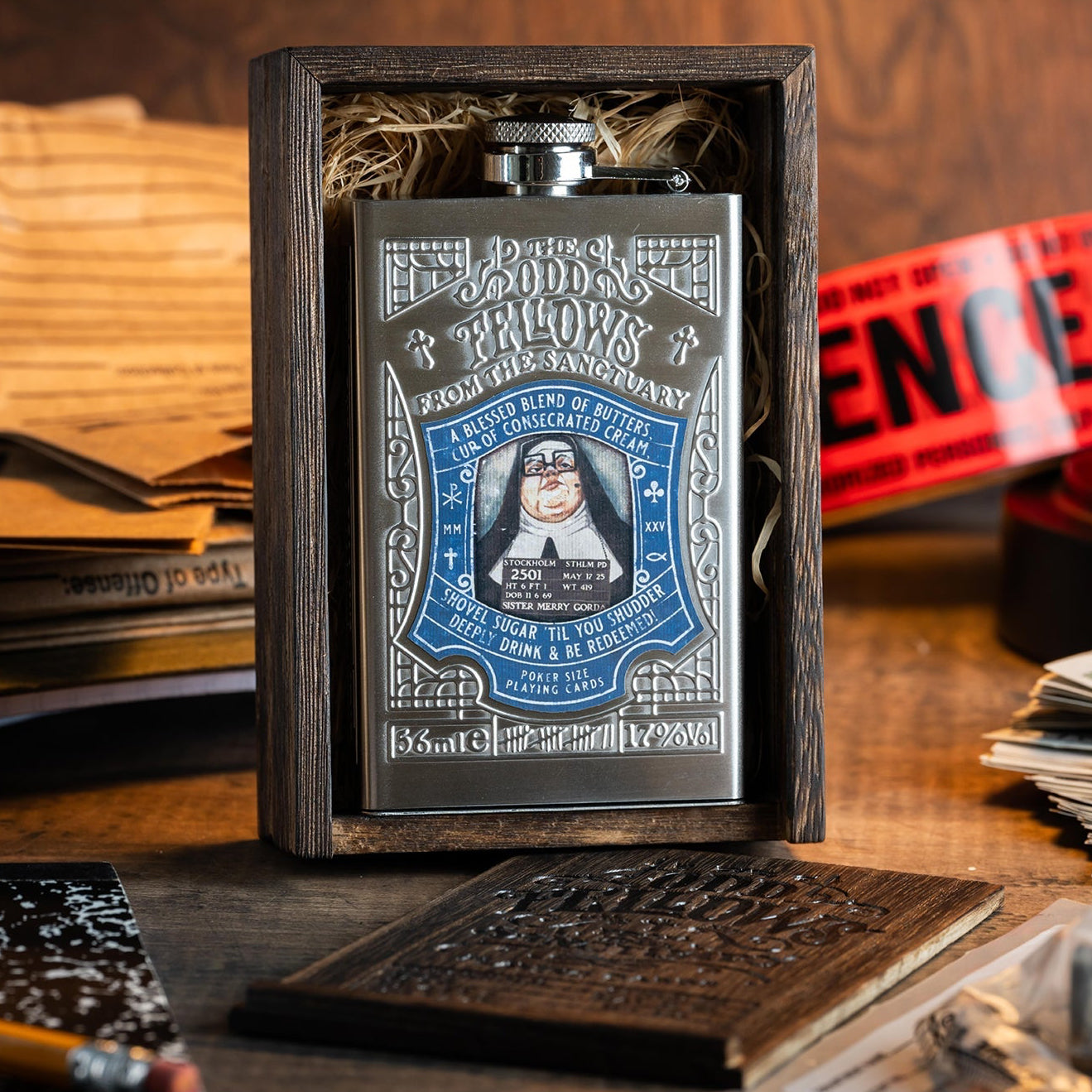 Sister Merry Gorda Odd Fellows Playing Cards 