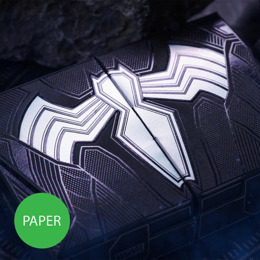 Spider Man Symbiote Playing Cards - Paper Playing Cards by Card Mafia