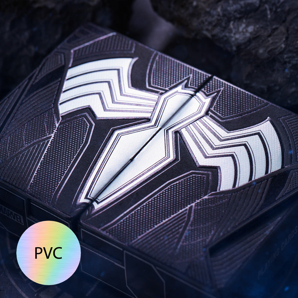 Spiderman Symbiote Playing Cards - PVC Playing Cards by Card Mafia
