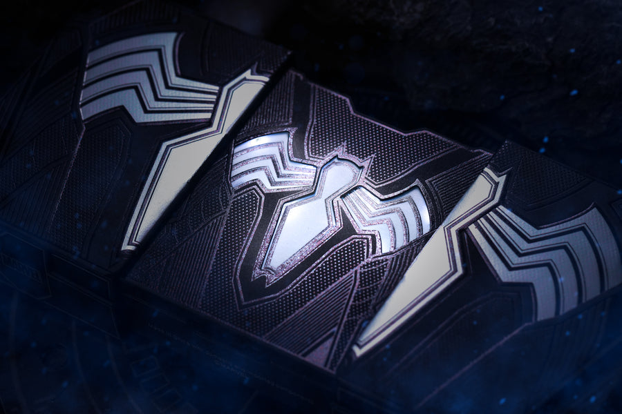 Spider Man Symbiote Playing Cards - Paper Playing Cards by Card Mafia