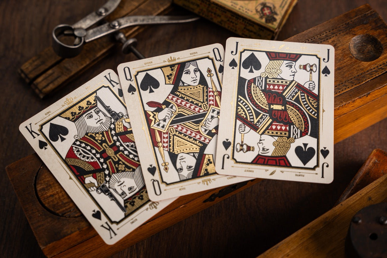 The Parlour Royale Legacy Edition Playing Cards - Gold Gilded