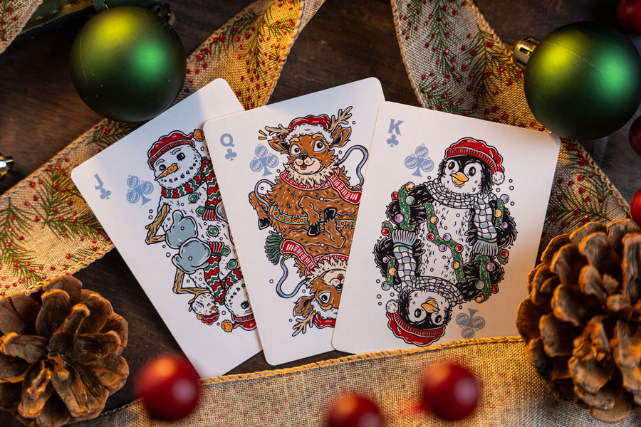 Christmas Playing Cards - Santa Edition