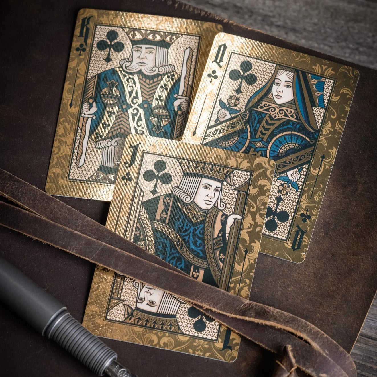 Stone Garden V2 Playing Cards Playing Cards by Black Ink Branded