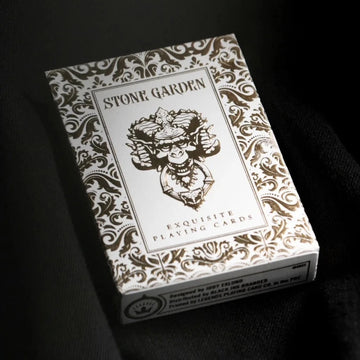 Stone Garden V2 Playing Cards Playing Cards by Black Ink Branded