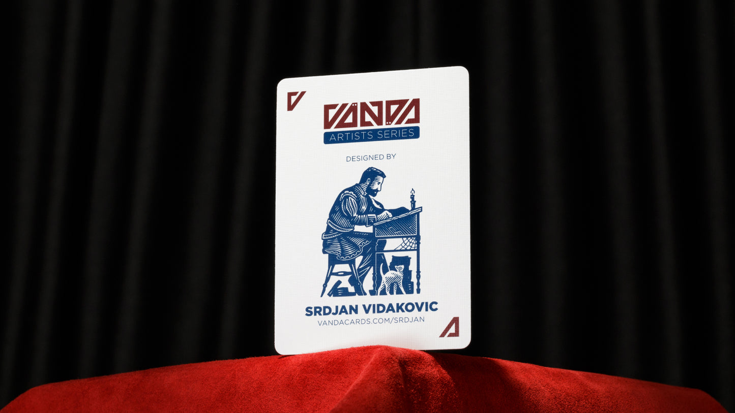 Stories Vol. 5 Purple Gilded Playing Cards Playing Cards by Vanda