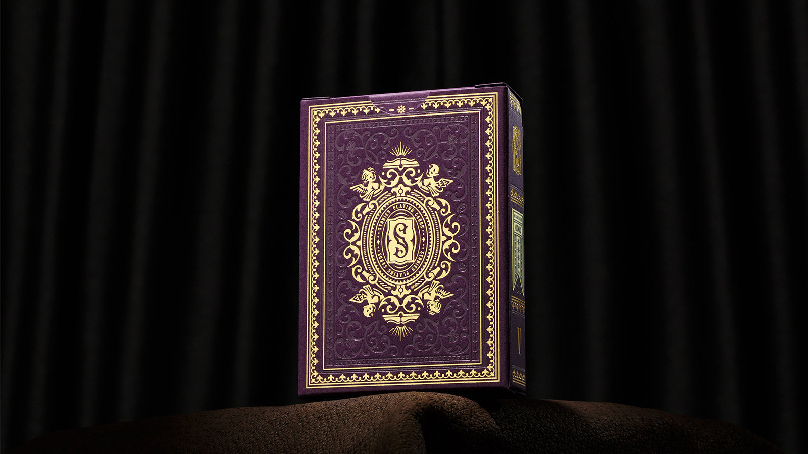 Stories Vol. 5 Purple Gilded Playing Cards Playing Cards by Vanda