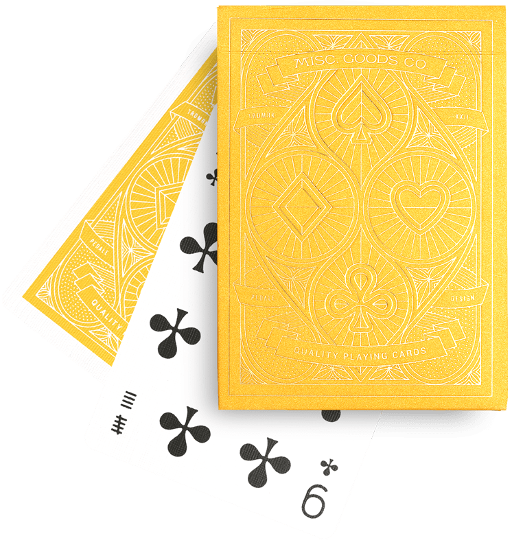 Sunrise Playing Cards Playing Cards by Misc. Goods Co.