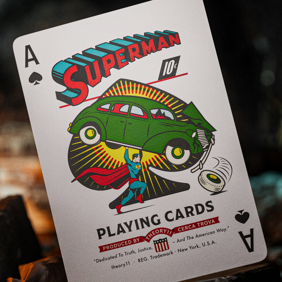 Superman Playing Cards