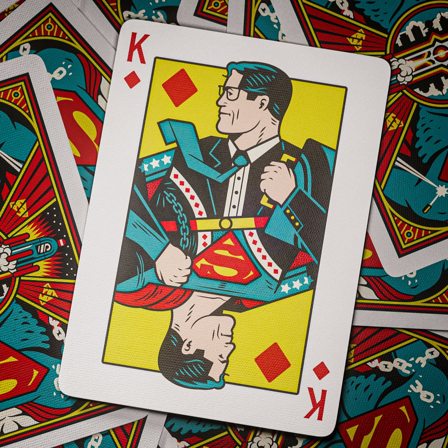 Superman Playing Cards by theory11