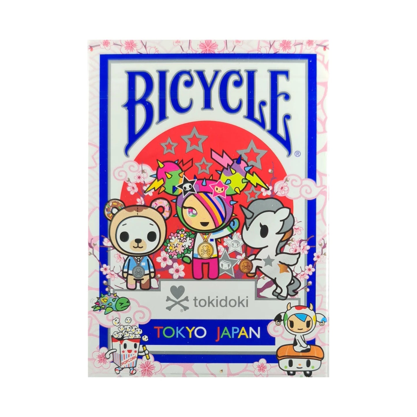 Bicycle Tokidoki Sports Playing Cards Blue Playing Cards by Bicycle Tokidoki Playing Cards