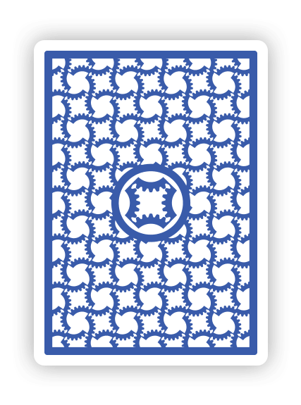 Turn Playing Cards Playing Cards by Mechanic Industries