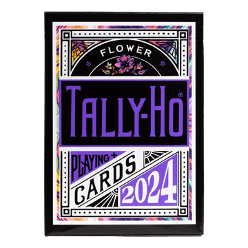 Tally-Ho Flower Playing Cards