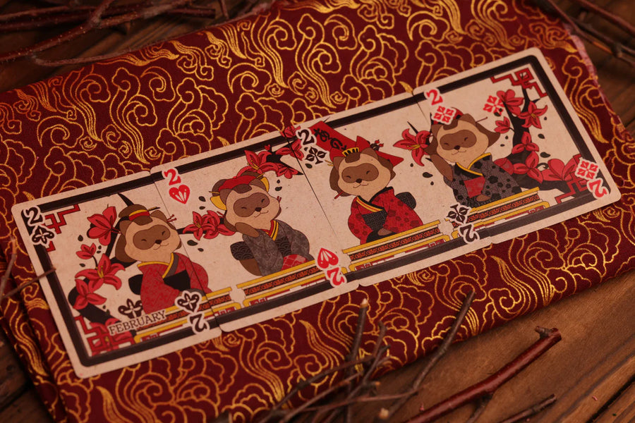 Tanuki Yukaku Playing Cards - Hanafuda Edition