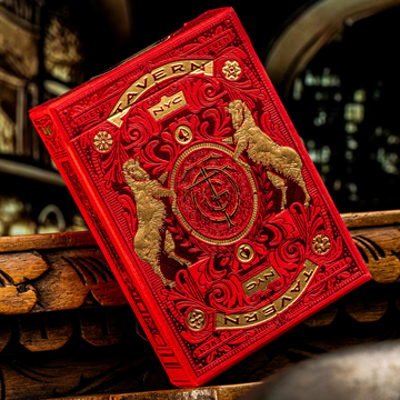 Tavern on the Green Red Limited Edition Playing Cards