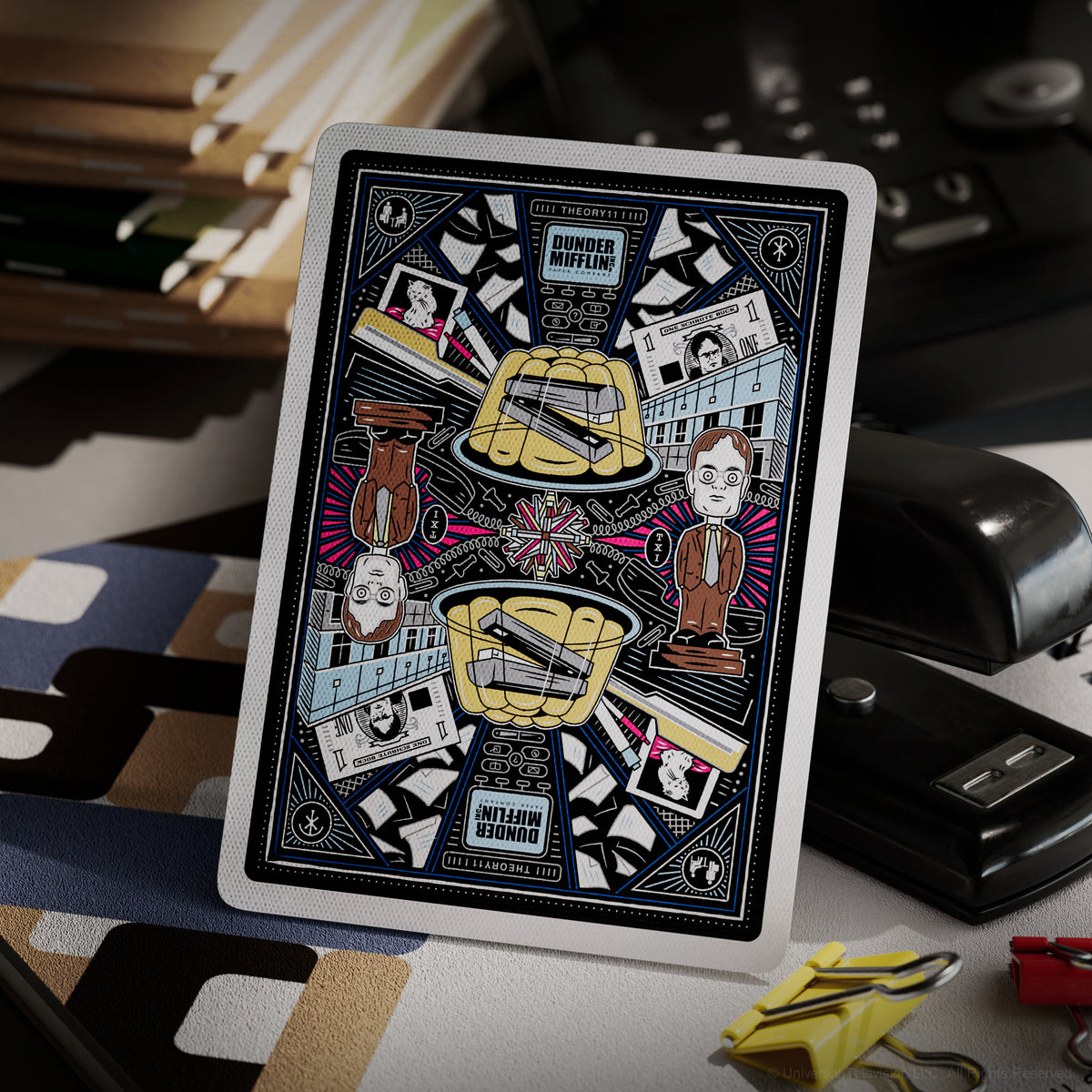Theory11 The Office playing cards deck and custom card designs