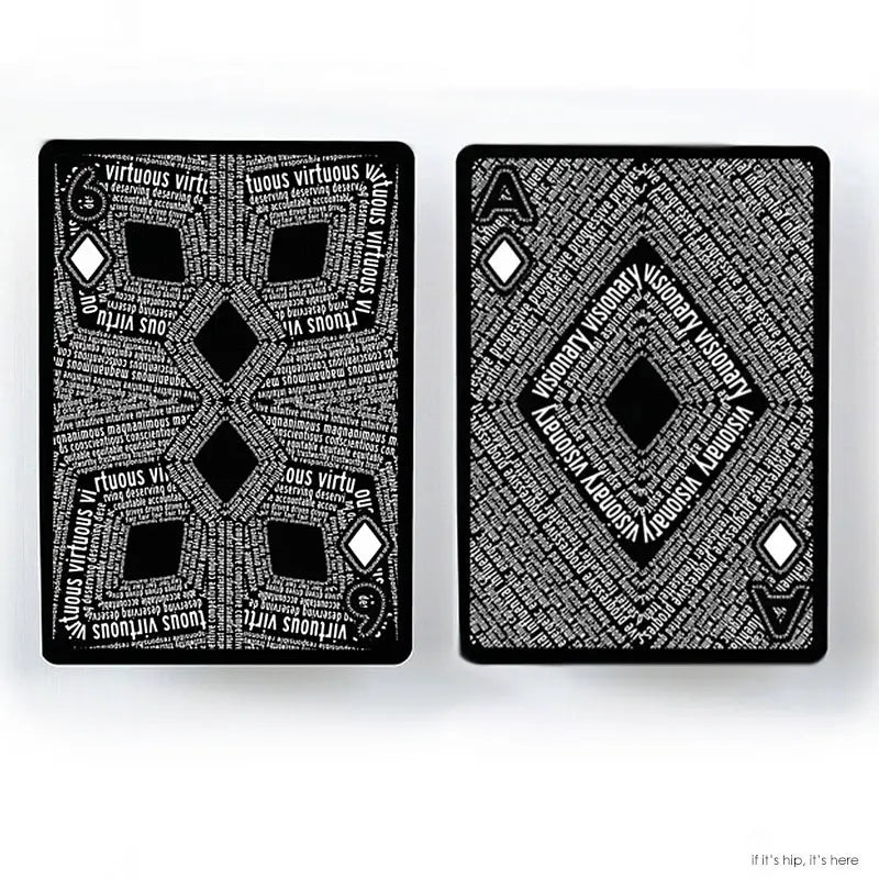 The Black Book Playing Cards Playing Cards by Uncommon Beat