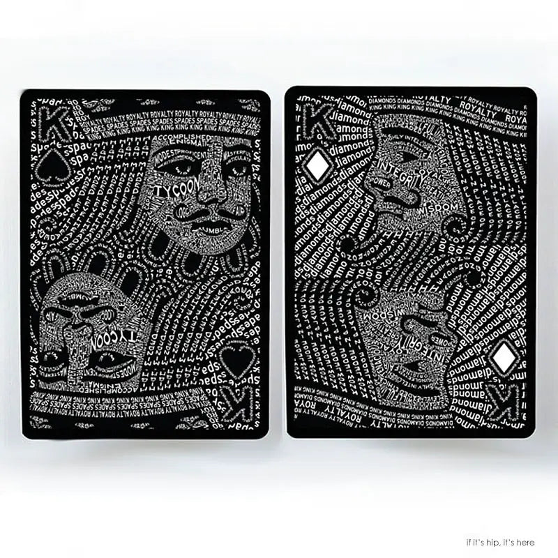 The Black Book Playing Cards Playing Cards by Uncommon Beat