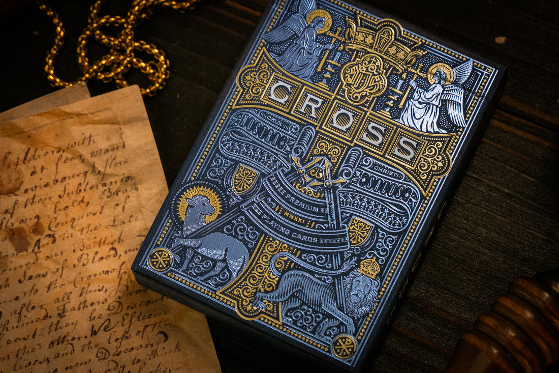 The Cross Admiral Angels Playing Cards Playing Cards by Riffle Shuffle Playing Card Company