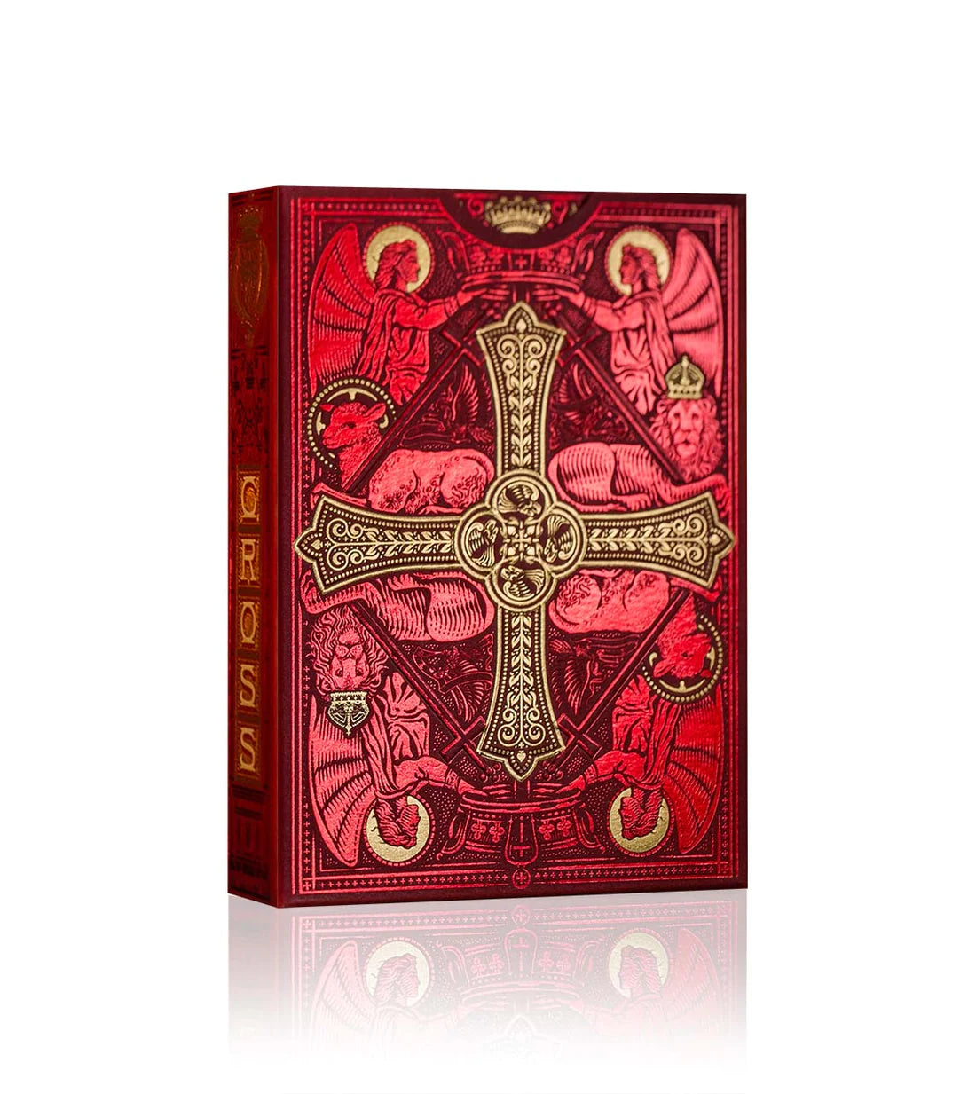 The Cross Playing Cards - Maroon Martyrs Edition – Rare Playing Cards