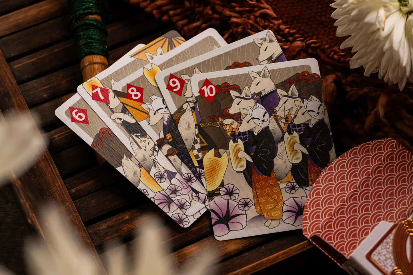 Fox's Wedding Playing Cards - SunShower Edition