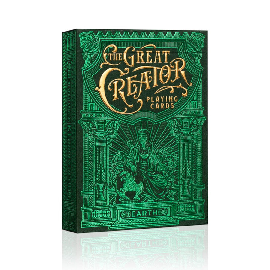 The Great Creator Playing Cards Playing Cards by Riffle Shuffle Playing Card Company