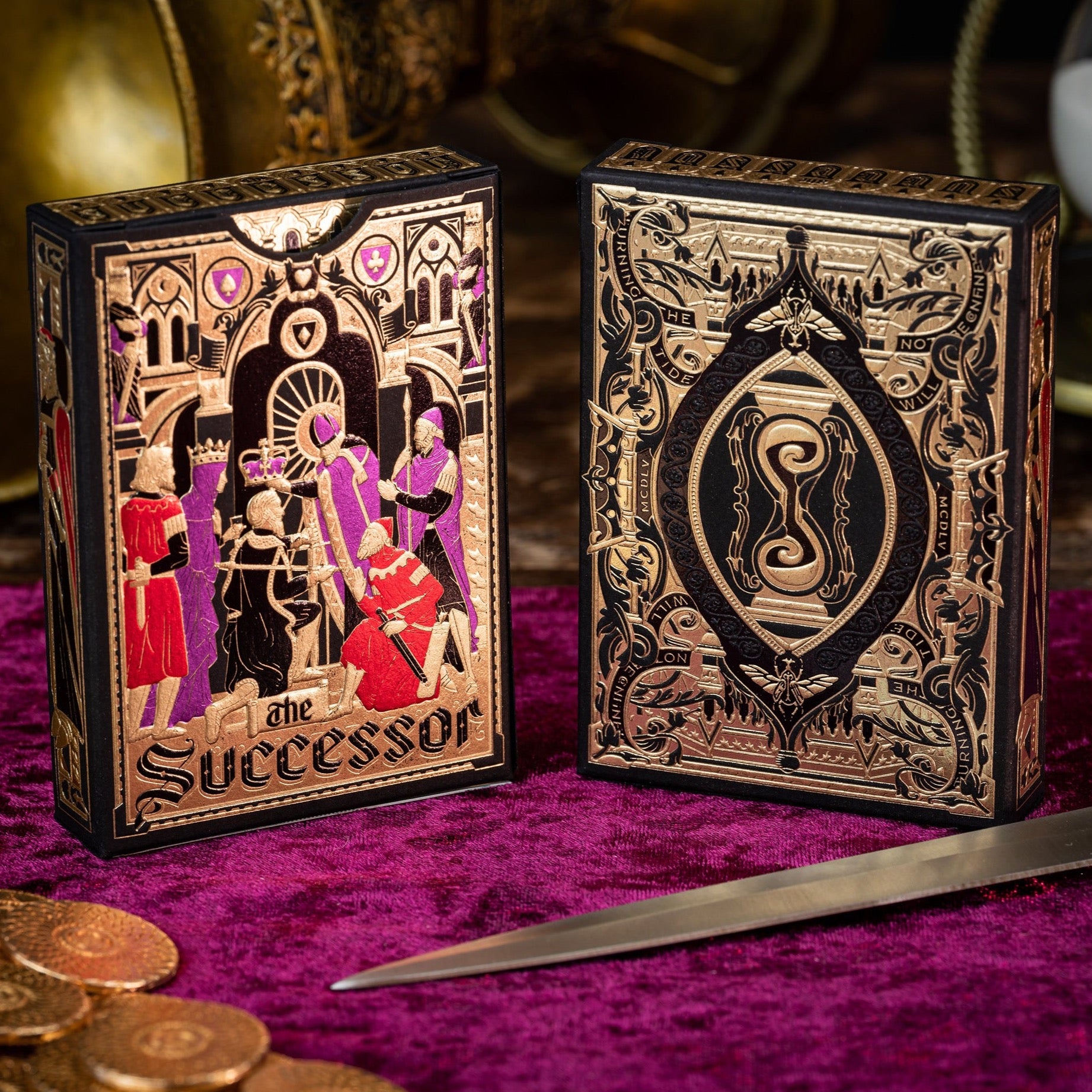 The Successor Imperial Black Limited Edition Playing Cards Playing Cards by The Gentleman Wake