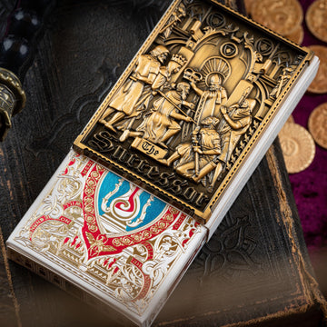 The Successor Monarch White Playing Cards Playing Cards by The Gentleman Wake