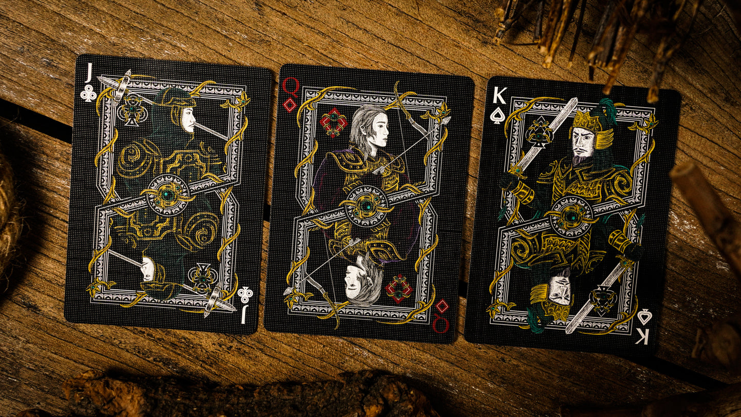 White Tiger Playing Cards Playing Cards by Ark Playing Cards