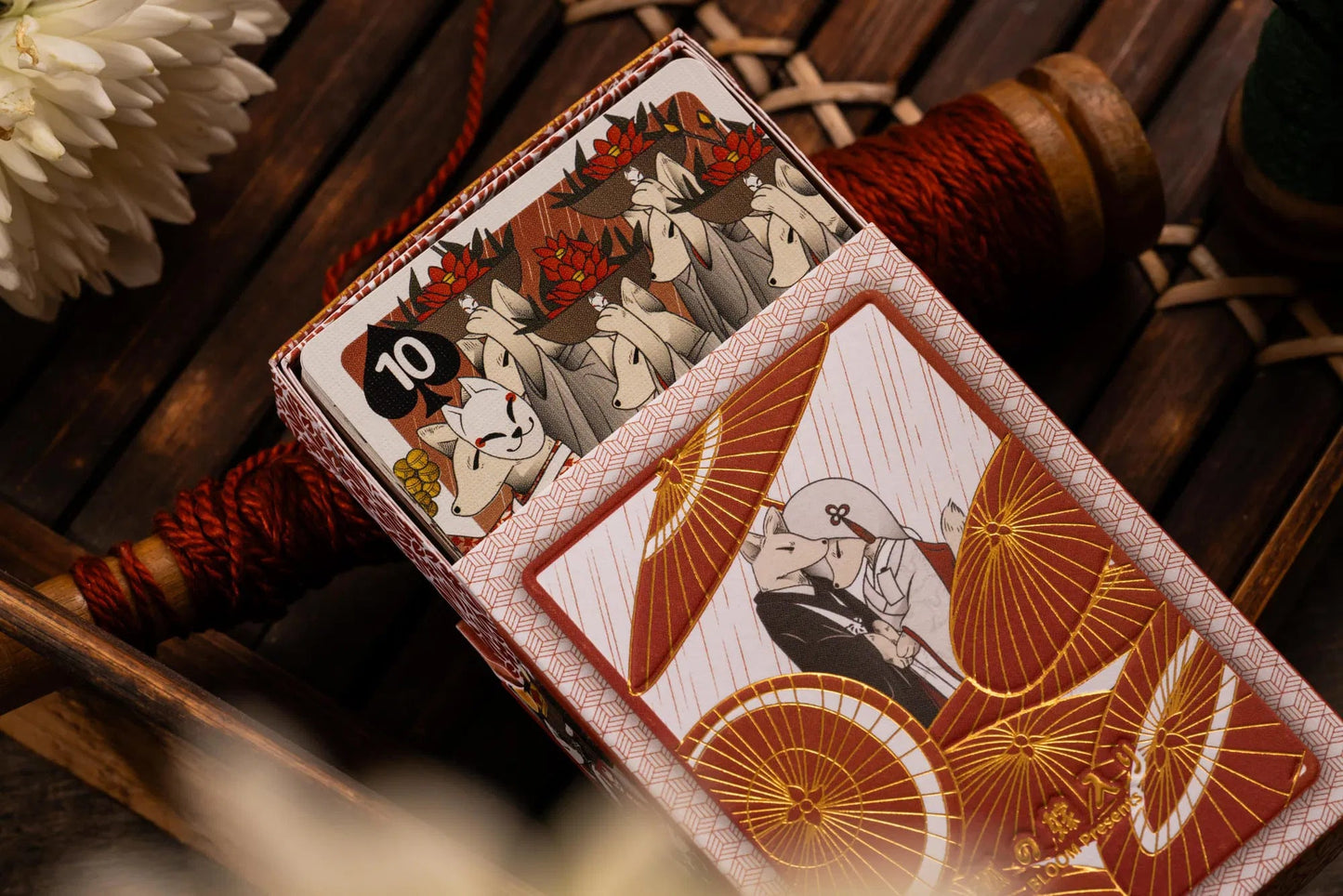 Fox's Wedding Playing Cards Shinto Edition - Vanishing Box
