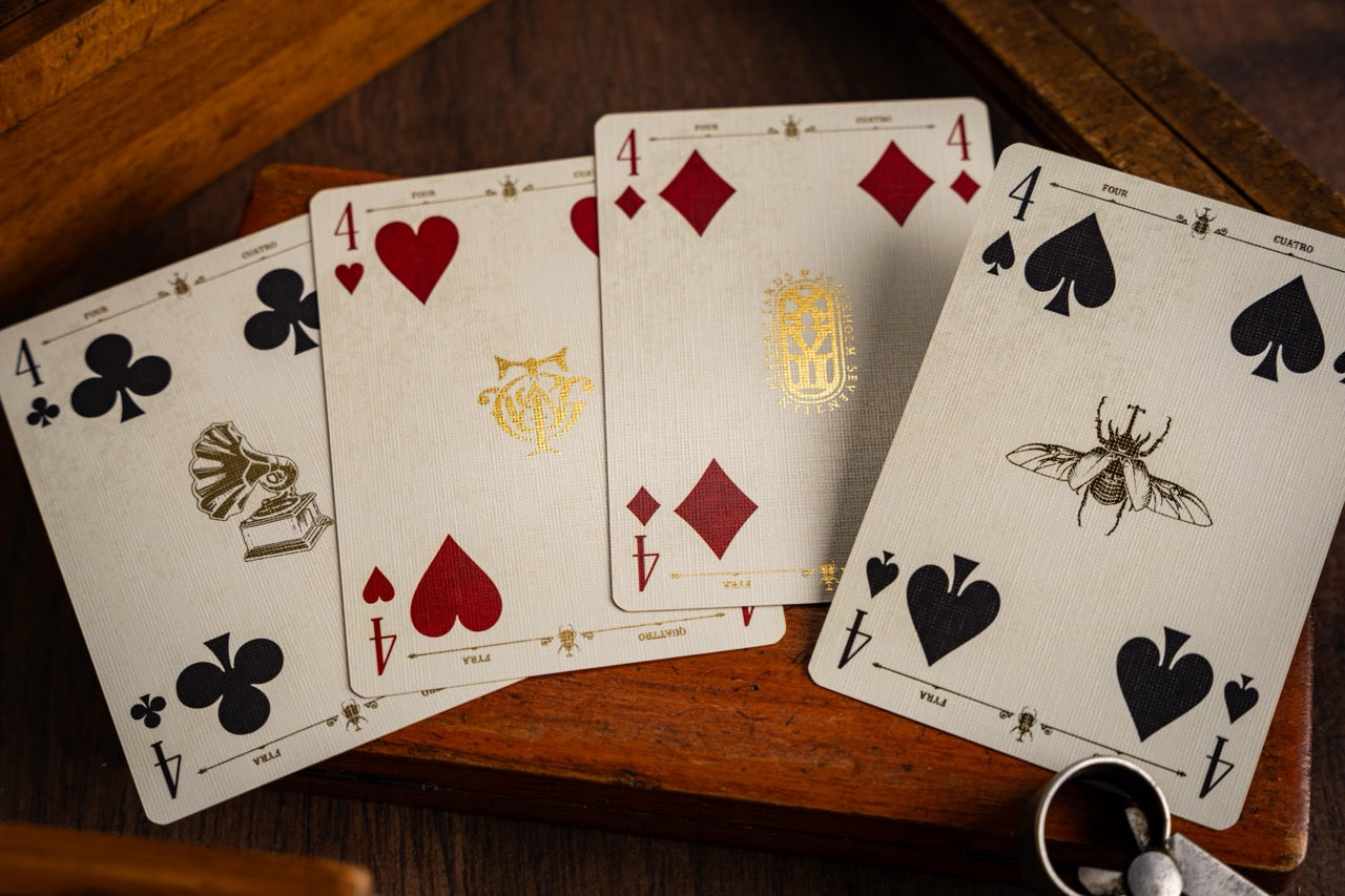 The Parlour Royale Legacy Edition Playing Cards - Gold Gilded