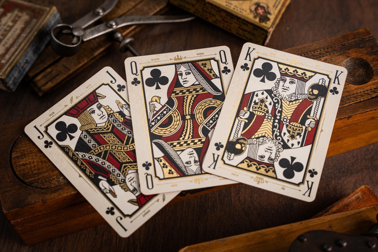 The Parlour Royale Legacy Edition Playing Cards - Gold Gilded