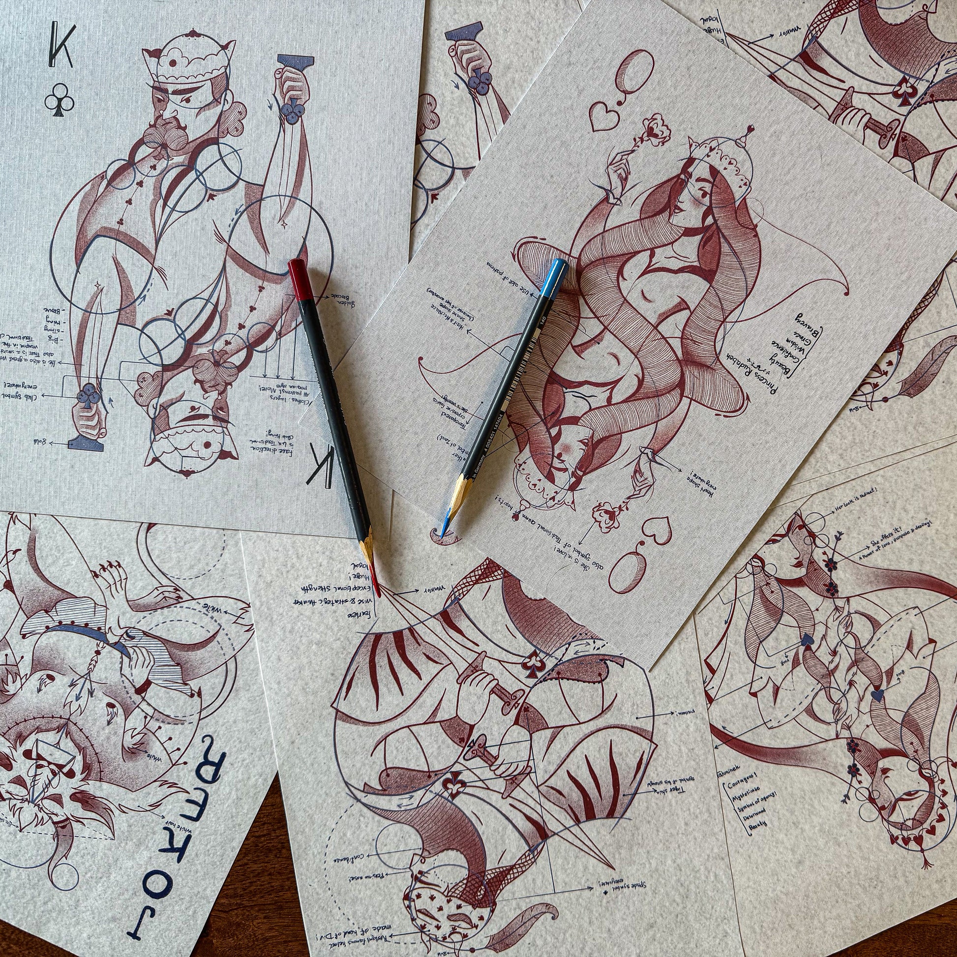 The Shahnameh Playing Cards
