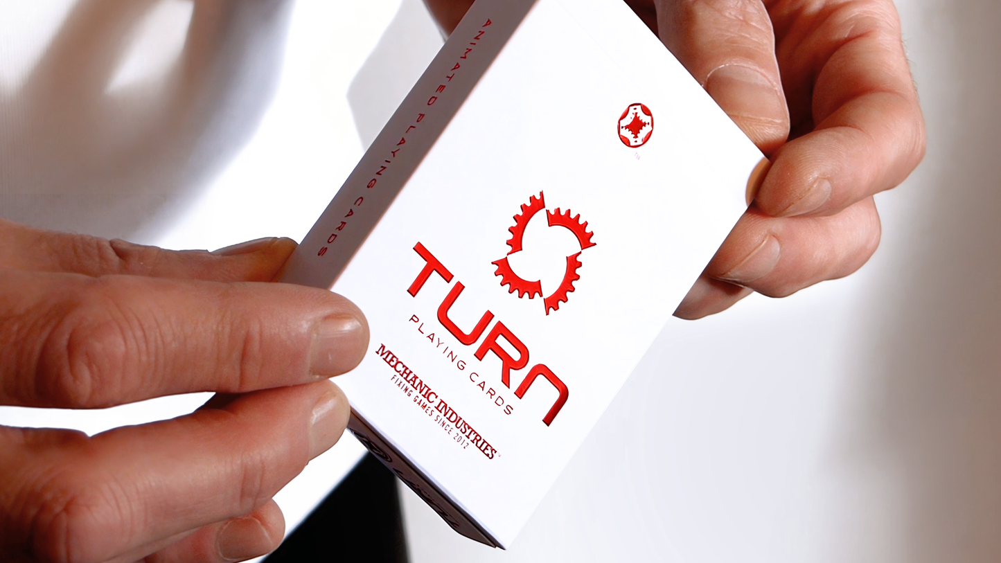 Turn Playing Cards Playing Cards by Mechanic Industries