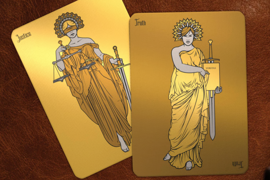 Verum Videre Gold 2023 Edition Playing Cards