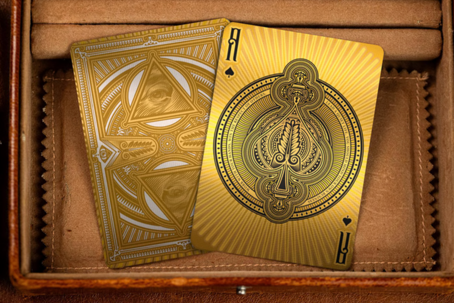 Verum Videre Gold 2023 Edition Playing Cards