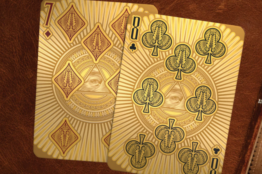 Verum Videre Gold 2023 Edition Playing Cards