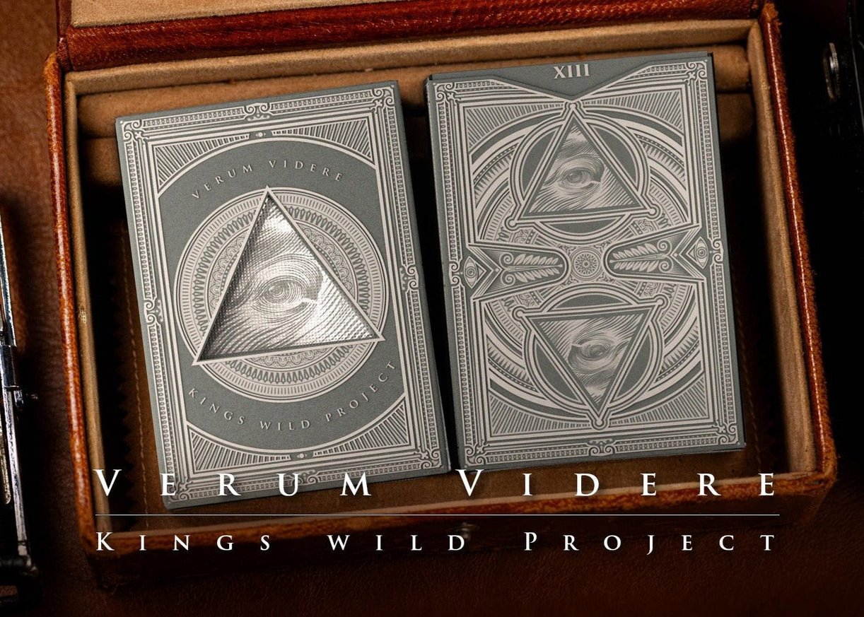 Verum Videre Playing Cards on sale 