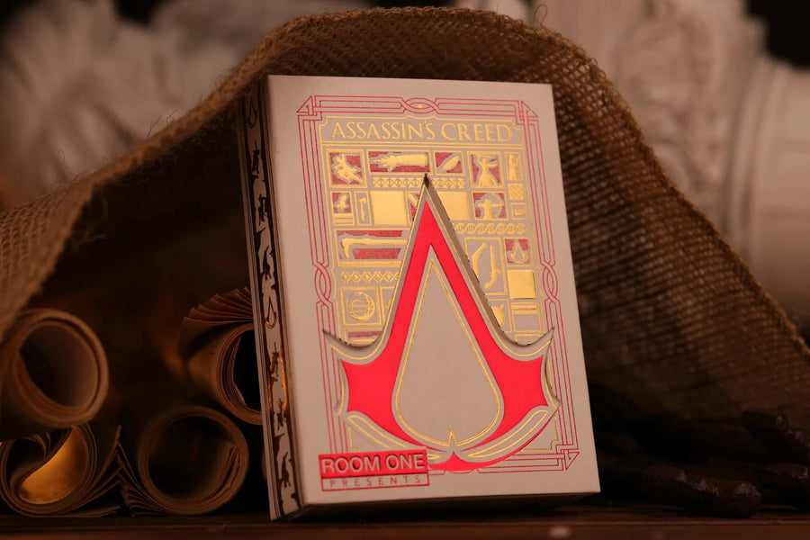 Assassin's Creed White Hidden Blade Legacy Playing Cards