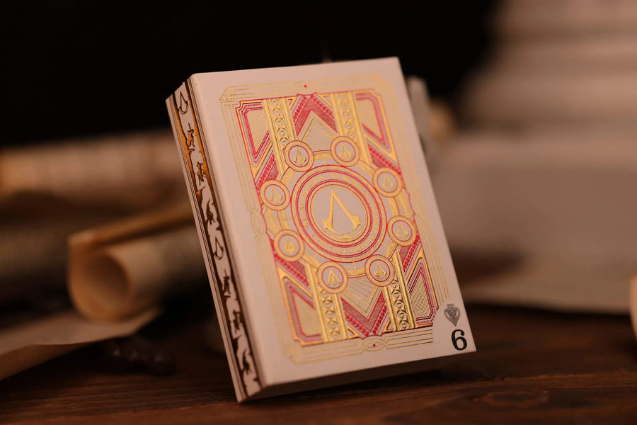 Assassin's Creed White Hidden Blade Legacy Playing Cards